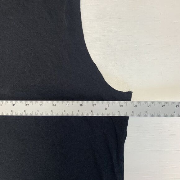 ASOS DESIGN Relaxed Fit Tank Black SHIBUYA Souvenir City Print Sz M - Picture 5 of 8